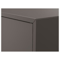 EKET Wall-mounted shelving unit, dark grey, 70x35x70 cm