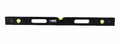 AW Black Spirit Level Bubble Level 150cm, magnetic