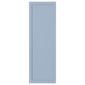 SANNIDAL Door with hinges, blue, 60x180 cm