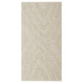 FULLMAKT Rug flatwoven, in/outdoor, beige/mélange, 80x150 cm