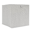 Storage Box 30x30cm Cube, light grey