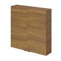 GoodHome Bathroom Cabinet Imandra 60 x 60 x 15 cm, walnut