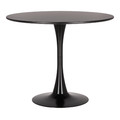 Table Simplet Skinny, round, white