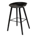 GoodHome Bar Stool Chimayo, black