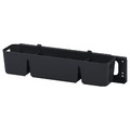 UPPDATERA Box with slider, anthracite, 50x15x12 cm