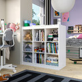 TROFAST Storage combination with shelves, room divider/white, 99x44x94 cm