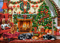 Castorland Christmas Children's Puzzle Cozy Fireplace 260pcs 8+