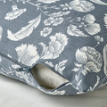IDALINNEA Cushion cover, dark grey-blue, 50x50 cm