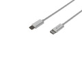 NATEC USB Cable LIGHTNING(M)->USB-C(M) Prati 1m, white