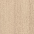 MALM Bed frame, high, white stained oak veneer, Luröy, 160x200 cm