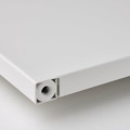 JOSTEIN Shelf, metal/in/out white, 57x40 cm