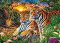 Castorland Children's Puzzle Tiger Family 180pcs 7+