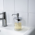 VOXNAN Soap dispenser, chrome effect, 350 ml