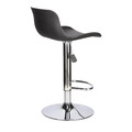 Bar Stool Inge, black/chrome