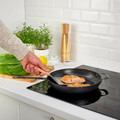 GRILLTIDER Hamburger turner, stainless steel/beech, 30 cm