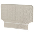 SLÄKT Headboard with cover, Vissle beige