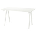 TROTTEN Desk, white, 140x80 cm