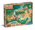 Clementoni Jigsaw Puzzle Story Maps The Jungle Book 1000pcs 10+