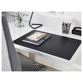 SKRUTT Desk pad, black, 65x45 cm