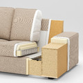 KIVIK Chaise longue, Tresund anthracite