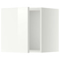 METOD Wall cabinet, white/Ringhult white, 40x40 cm