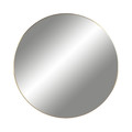Mirror Jersey 80cm, round, gold