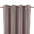 GoodHome Curtain Valgreta 140 x 260 cm, light grey