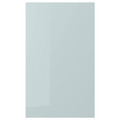KALLARP Door, high-gloss light grey-blue, 60x100 cm