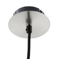 GoodHome Pendant Lamp LED Suartone, brushed chrome