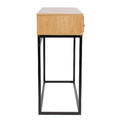 Console Table Abbott, oak/black