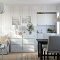 HAVSTA Chest of 6 drawers, white, 121x47x89 cm