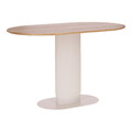 Dining Table Maxim, oak veneer/white