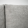 FRIHETEN / KLAGSHAMN Corner sofa-bed with storage, Faringe light grey