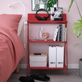 KRÖNIKÖR Open storage, red, 60x35x91 cm