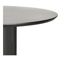 Table Elia 100cm, round, black