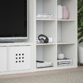 KALLAX / LACK Storage combination with shelf, white, 231x39x147 cm