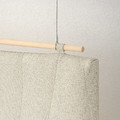 MITTZON Acoustic baffle, Gunnared beige, 95x53x8 cm