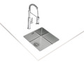 Teka Undermount Stainless Steel Sink with 1 Bowl BE LINEA RS15 40.40