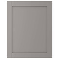 ENHET Door, grey frame, 60x75 cm