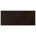 HEDEVIKEN Drawer front, dark brown stained oak veneer, 60x26 cm