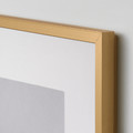 LOMVIKEN Frame, gold-colour, 13x18 cm