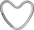 Dooky Heart Hook Matt Silver