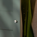PAX / GRIMO Wardrobe combination, white/grey-green, 150x60x236 cm