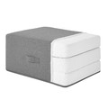 VITHÄLL Mattress/pouffe, extra firm/Vissle grey, 80x200 cm