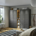 PAX Add-on mid-unit, oak effect, 35x35x201 cm