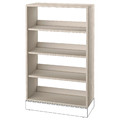 HAVSTA Shelving unit, grey-beige, 81x35x123 cm
