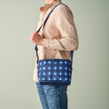PILLERSTARR Cooling bag, patterned/blue, 26x19x19 cm