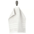 BROKGLIM Washcloth, white, 30x30 cm