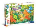 Clementoni Children's Puzzle Dinos 24pcs 3+