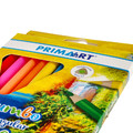 Prima Art Jumbo Triangular Colour Pencils 12pcs